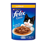 Alimento Húmedo Gato Felix Sabor Pollo Sobre 85 g   x15 und