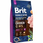 BRIT PREMIUM BY NATURE ADULT SMALL 3KG