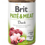 Lata Brit Pate & Meat Duck 400Gr