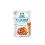 Brit Care Pouch Cat Alimento Sterilized Rabbit 85gr