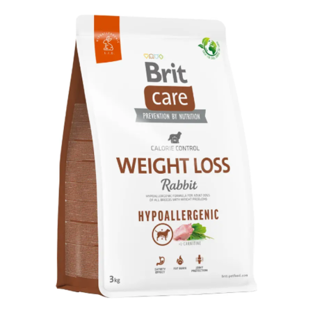 Brit Care Hypoallergenic Perro Weight Loss Conejo 3 Kg
