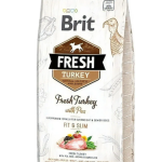 Brit Fresh Pavo Y Guisantes Perros Con Sobrepeso 12kg.