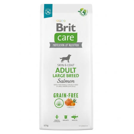Brit Care Adulto Razas Grandes Salmón Grain Free 12 Kg