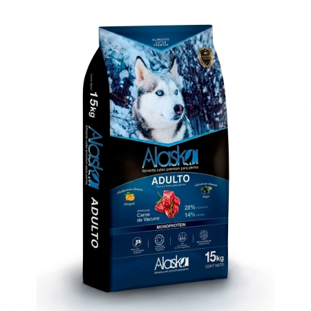 Alaska para perros adultos 15kg