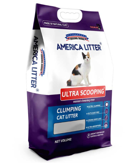 AMERICA LITTER ULTRA SCOOPING 15kg