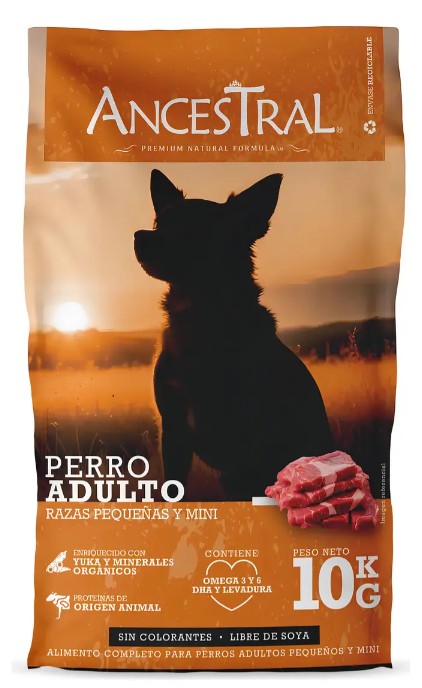 Ancestral Perro Adulto Raza Pequeña 10 Kg - Imagen 2