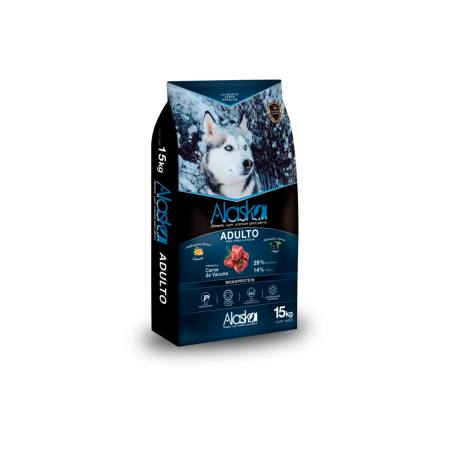 Alaska Adulto 15 kg Alimento Super Premium