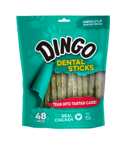 Dingo Dental Munchy Stick 48PK